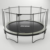 ACON Air 15ft Round Trampoline with Safety Net and Ladder, GEN 2.0
