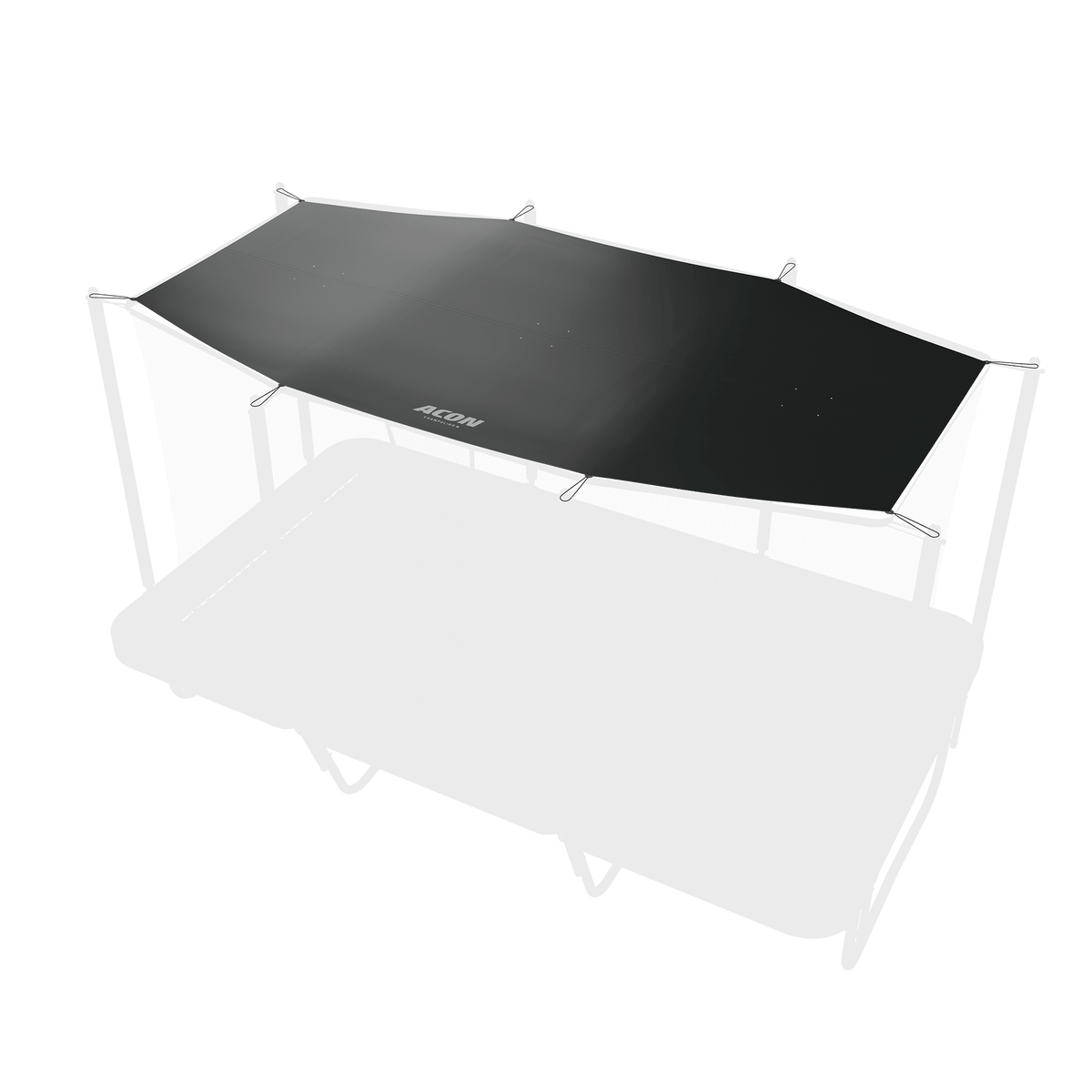 ACON Air Shade for rectangular trampolines – Distinct Designs