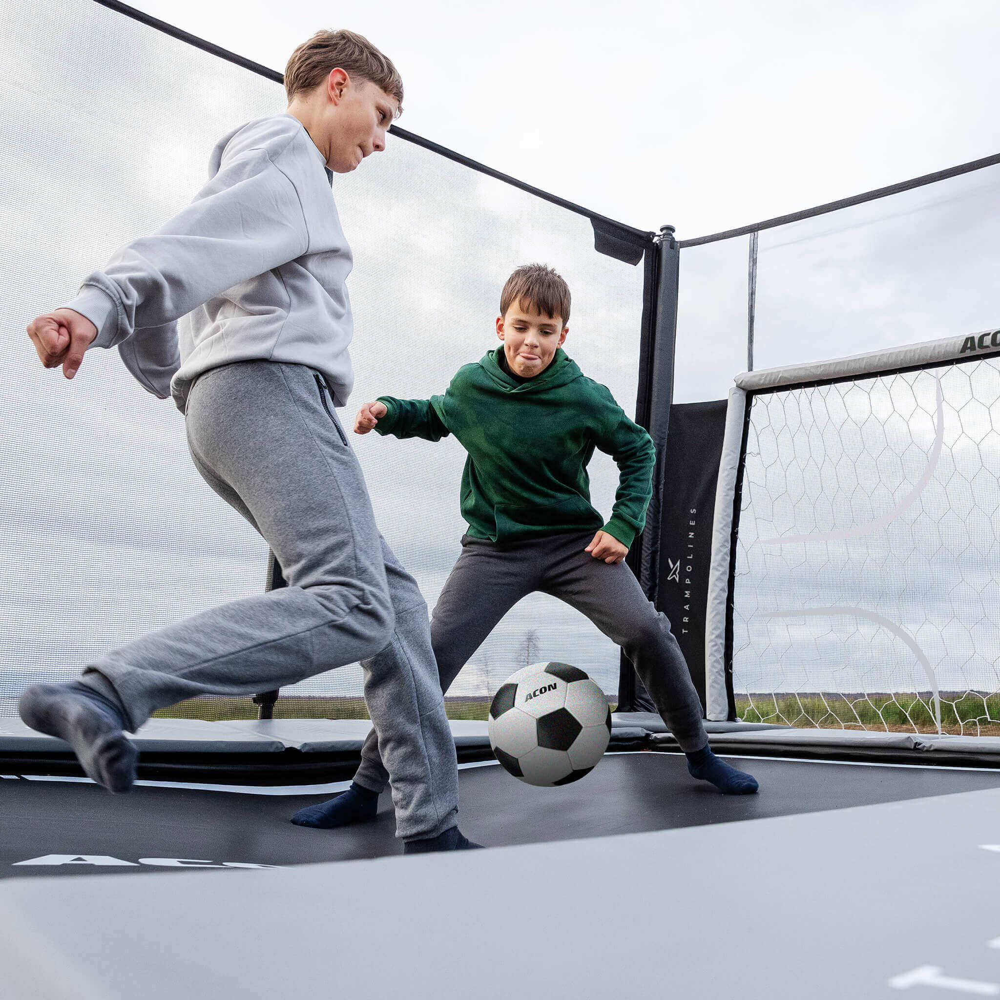 ACON X Soccer Goal Panel for Rectangular Trampoline