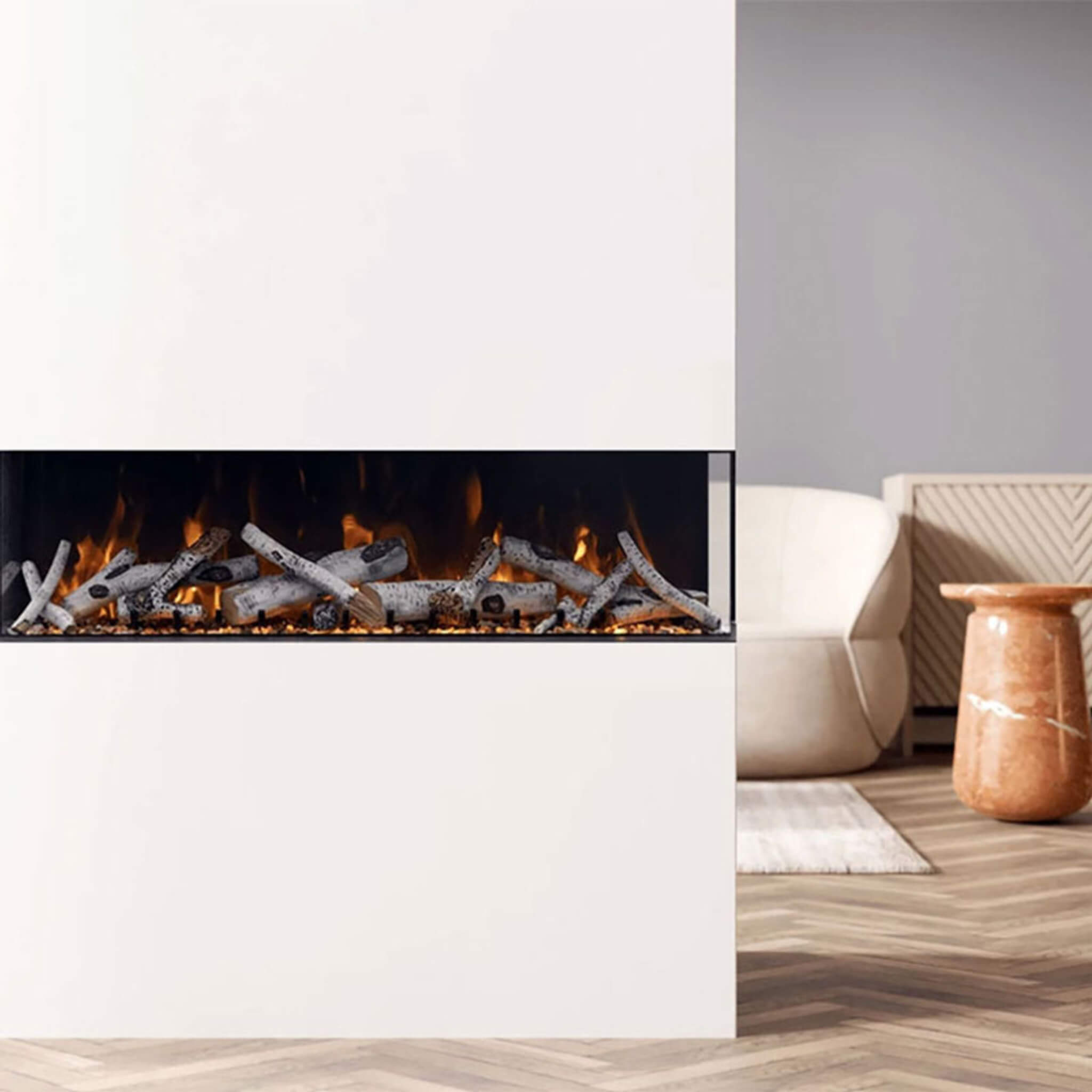 Amantii Tru-View XL Deep Smart Electric Fireplace [50/60/72-TRU-VIEW-XL]