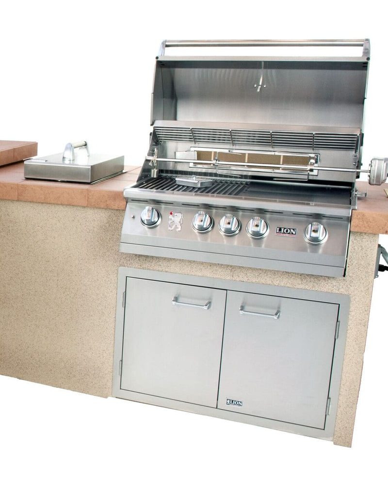 Lion Premium Grills American Q BBQ Island