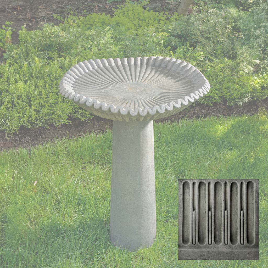 Campania Kashmir Birdbath - B-203