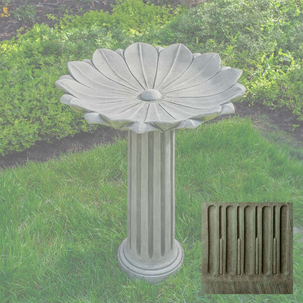 Campania Marguerite Birdbath - B-204