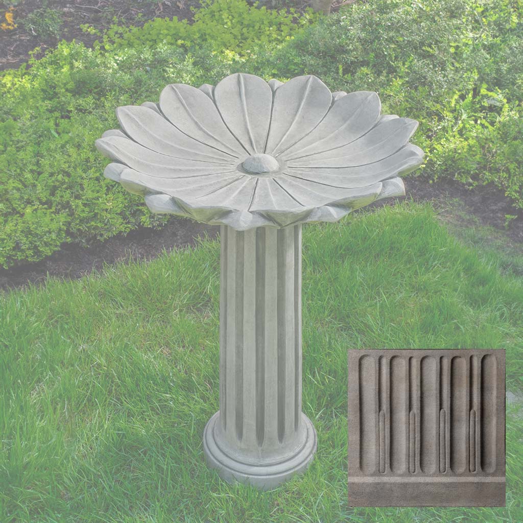 Campania Marguerite Birdbath - B-204