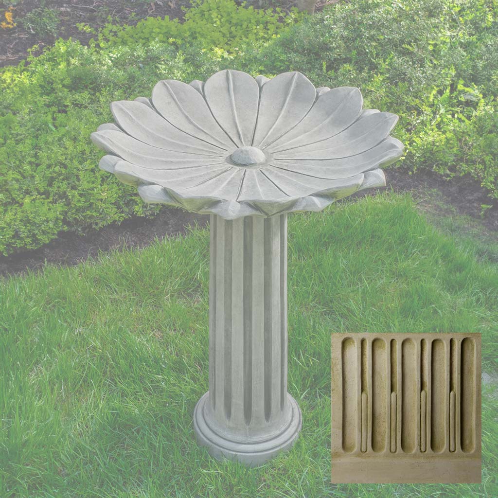 Campania Marguerite Birdbath - B-204