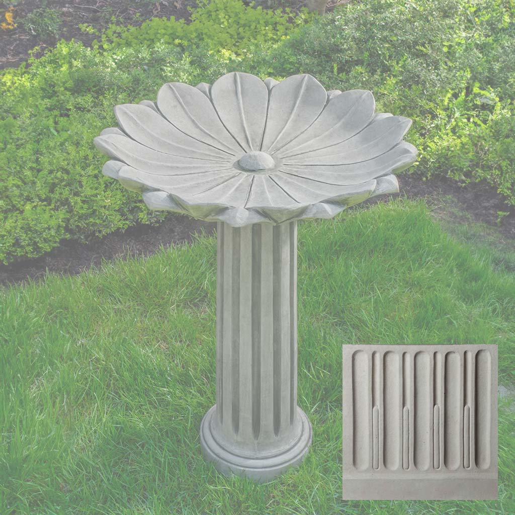 Campania Marguerite Birdbath - B-204