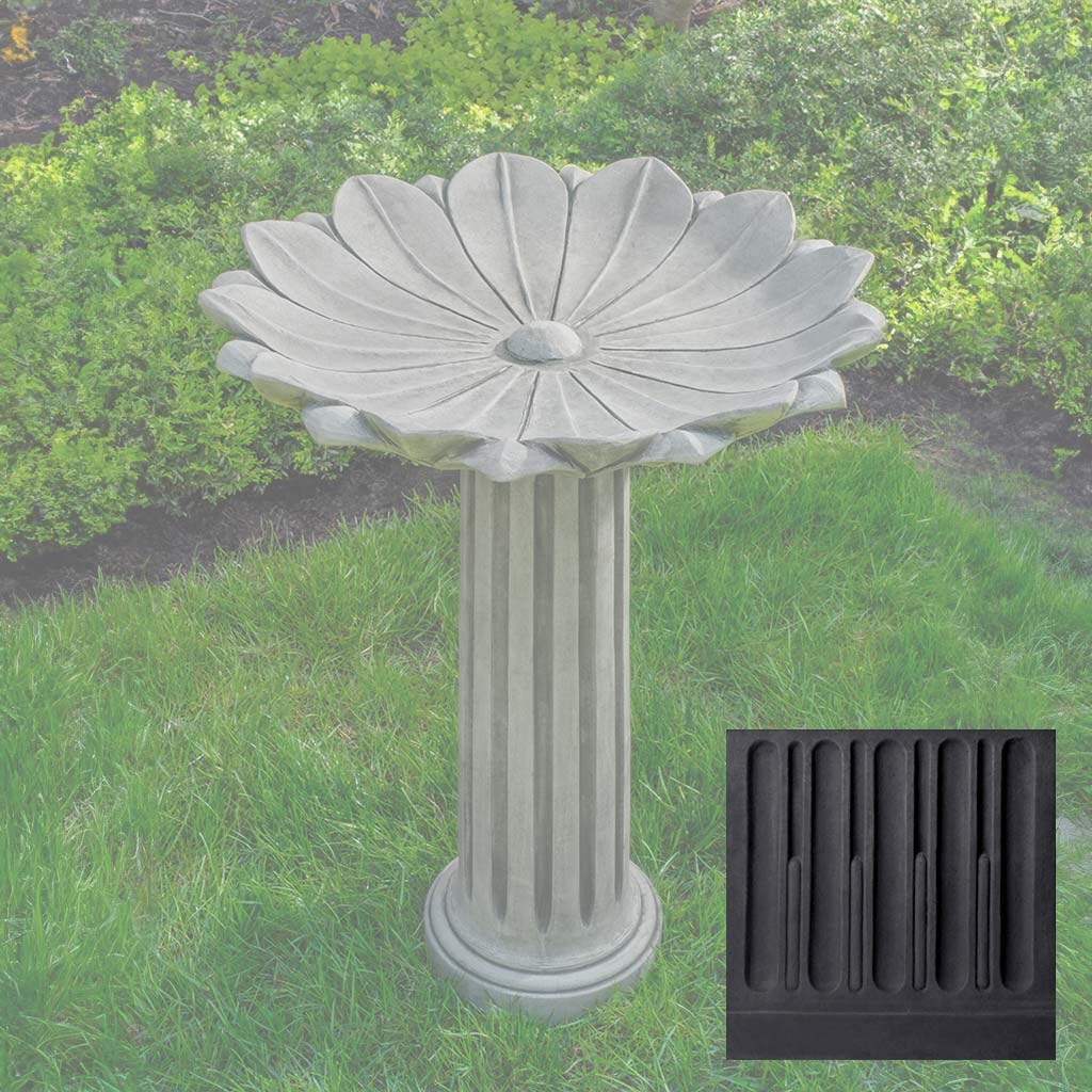 Campania Marguerite Birdbath - B-204