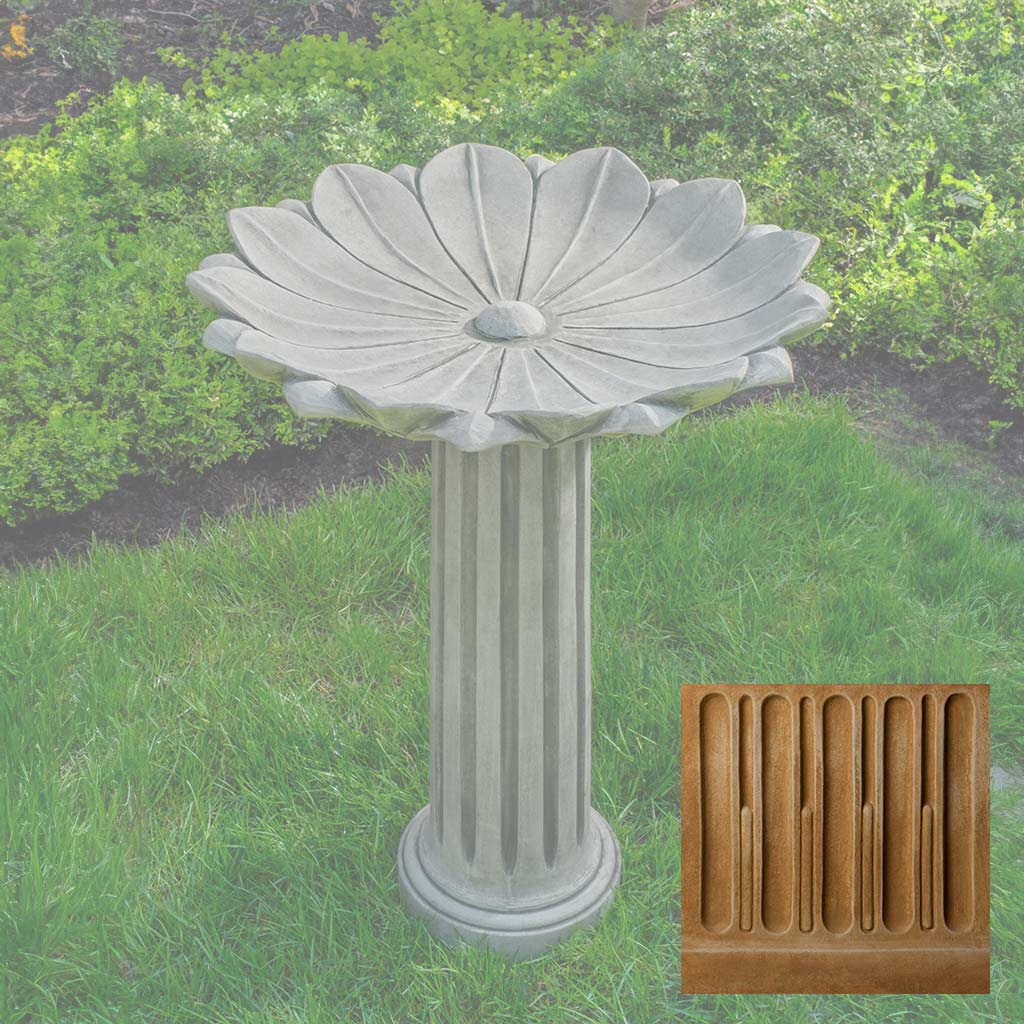 Campania Marguerite Birdbath - B-204
