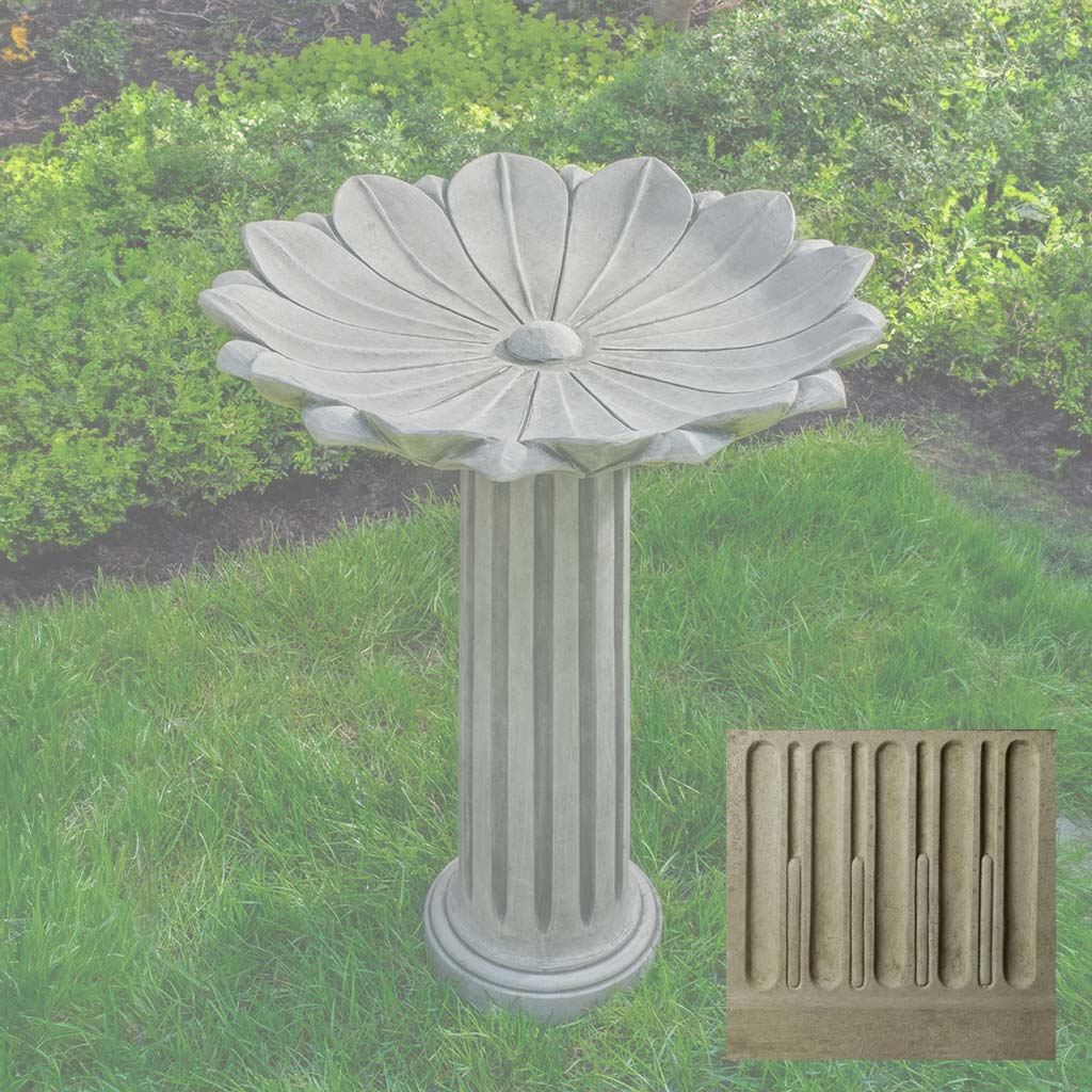 Campania Marguerite Birdbath - B-204