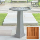 Campania Spire Birdbath - B-212