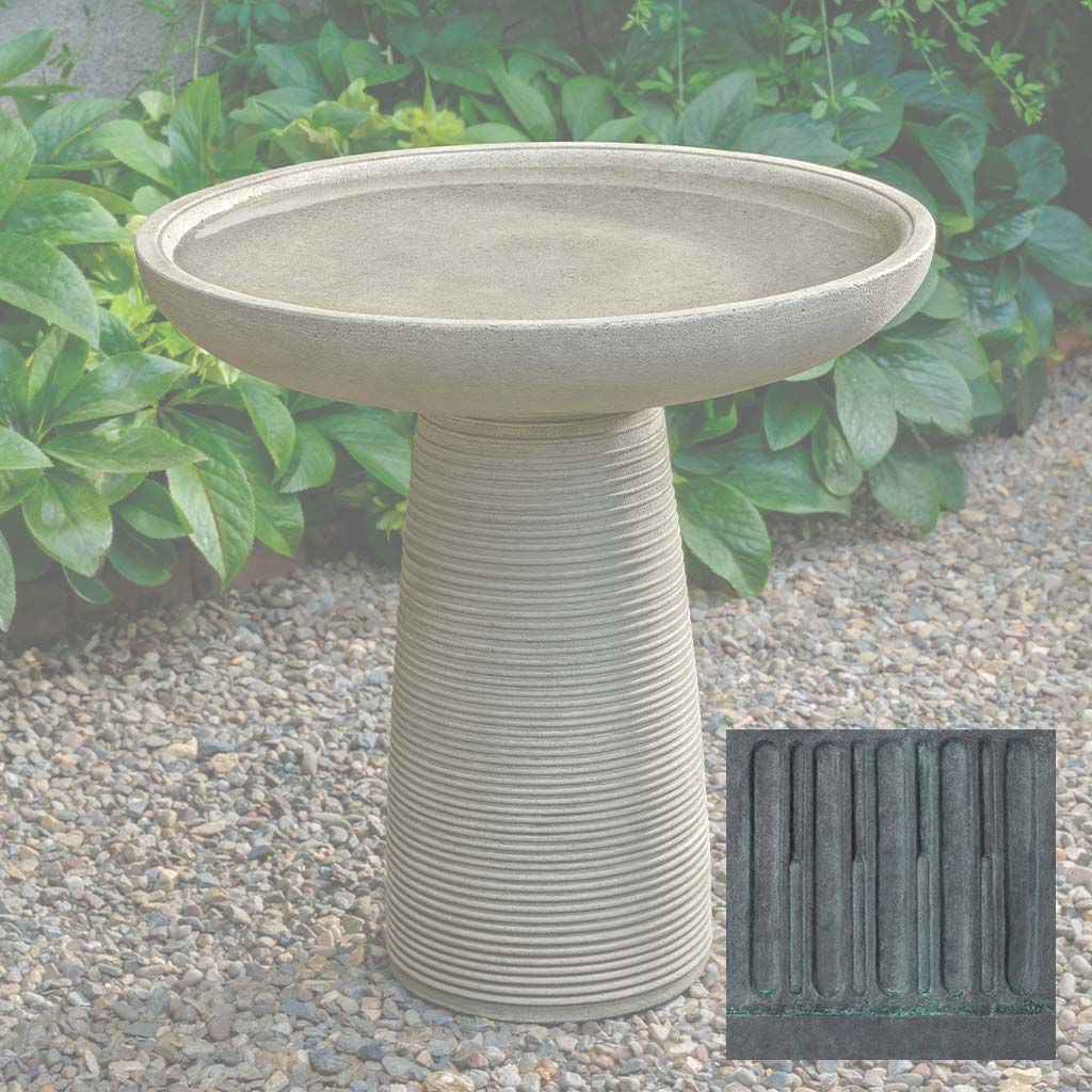 Campania Latham Birdbath - B-215