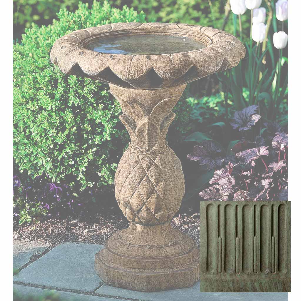 Campania Pineapple Birdbath - B-013