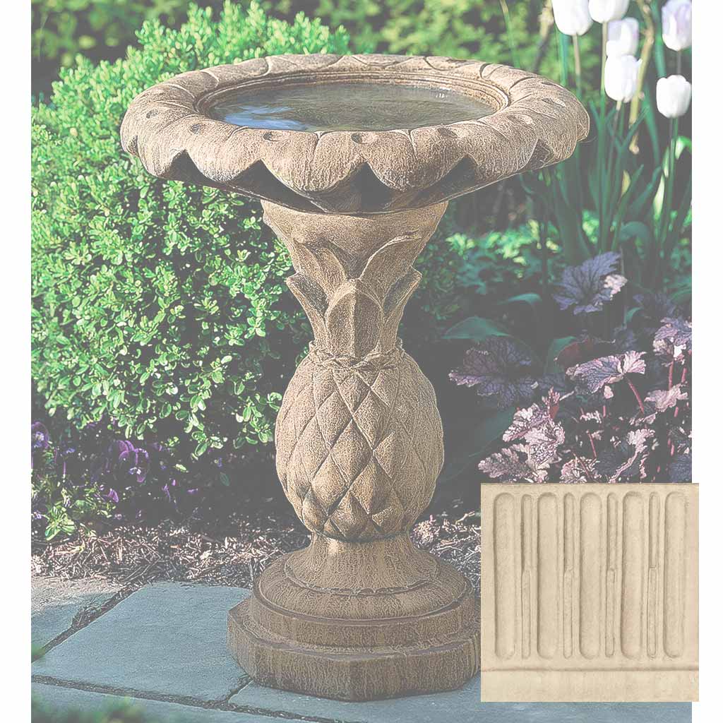 Campania Pineapple Birdbath - B-013