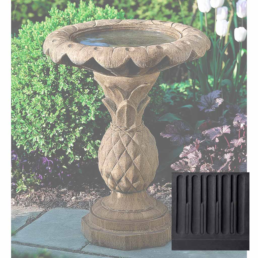 Campania Pineapple Birdbath - B-013