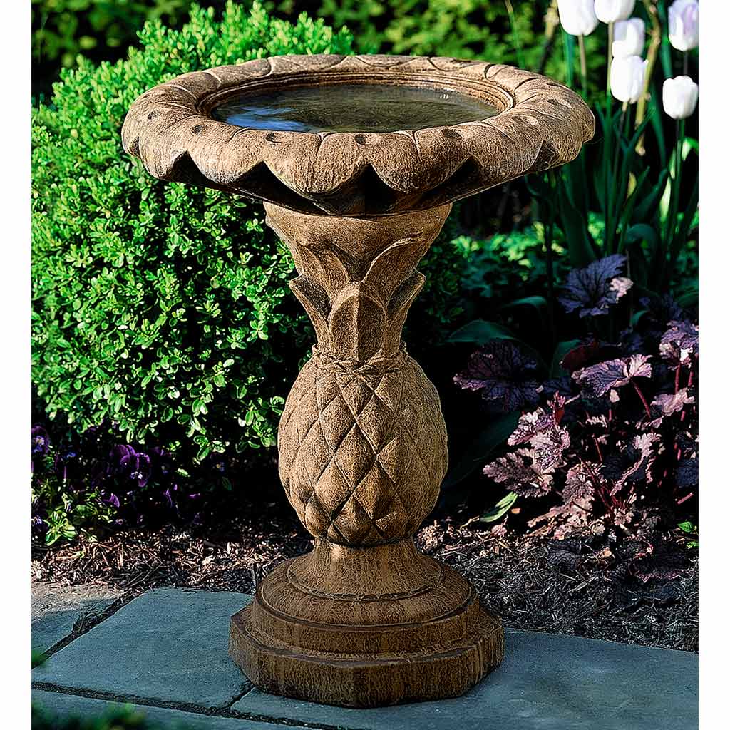 Campania Pineapple Birdbath - B-013