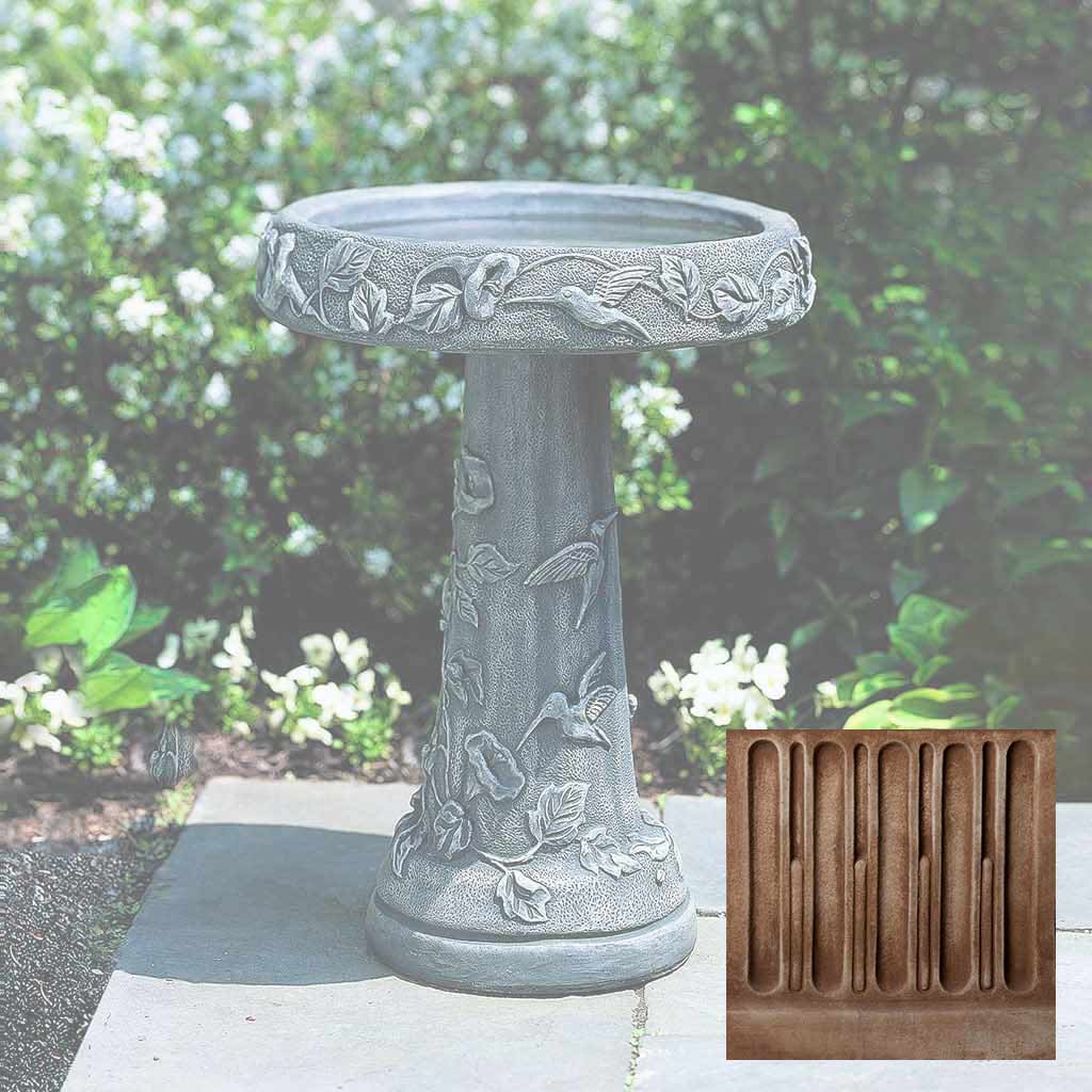 Campania Hummingbird Birdbath - B-034