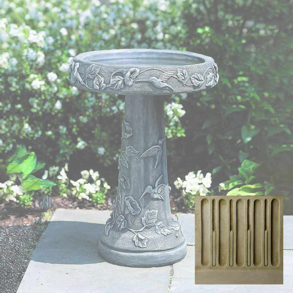 Campania Hummingbird Birdbath - B-034