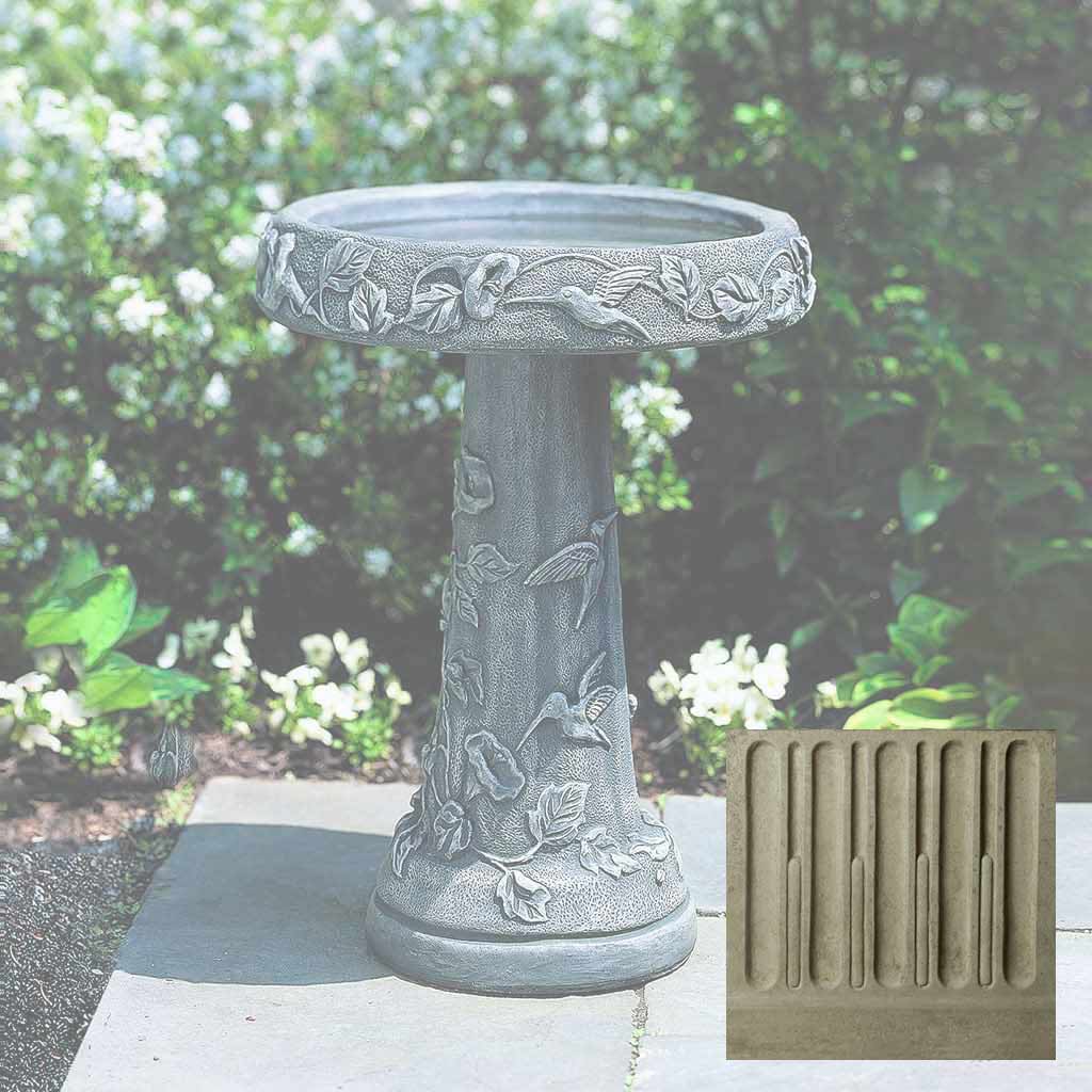 Campania Hummingbird Birdbath - B-034