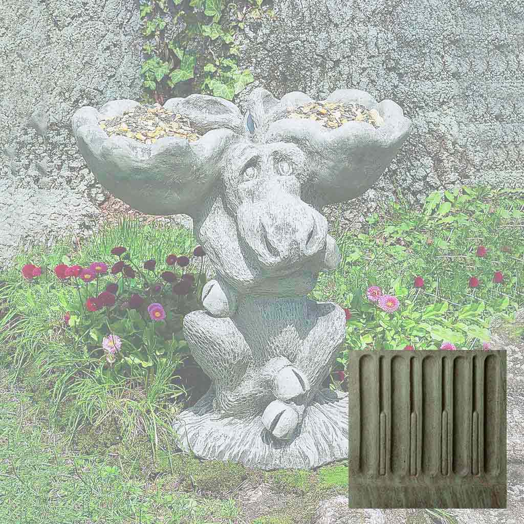 Campania Moose Birdbath/Feeder - B-047