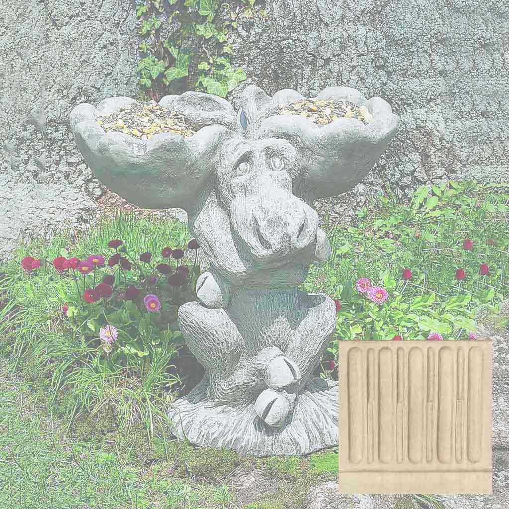 Campania Moose Birdbath/Feeder - B-047