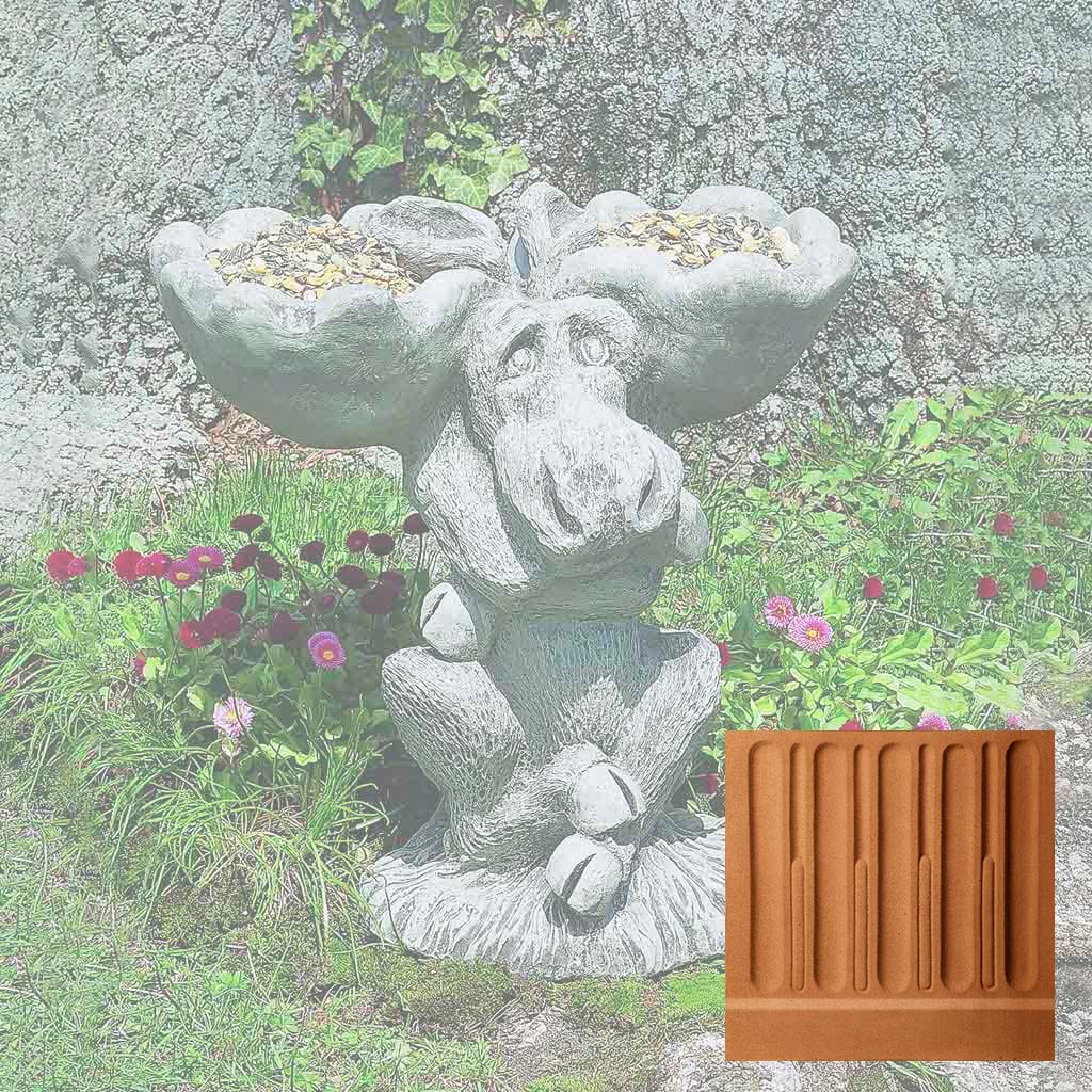 Campania Moose Birdbath/Feeder - B-047