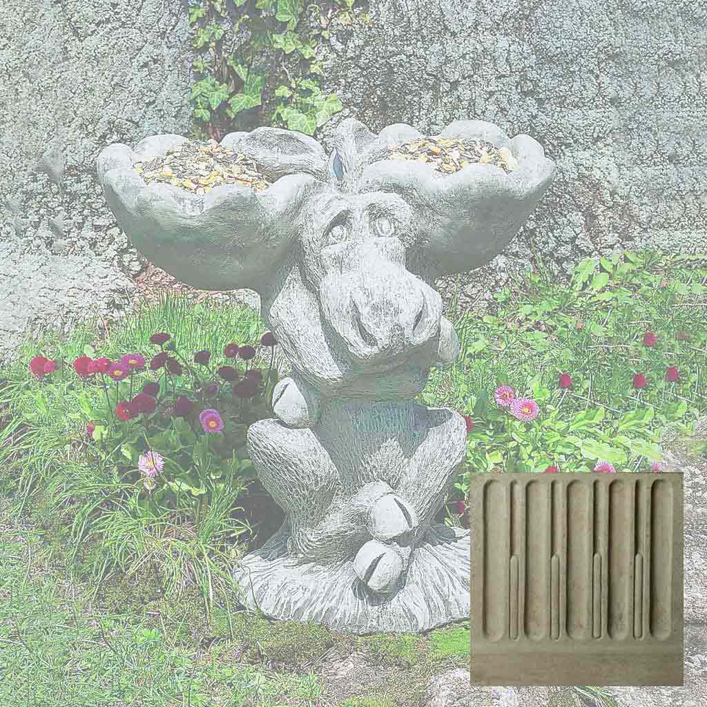 Campania Moose Birdbath/Feeder - B-047