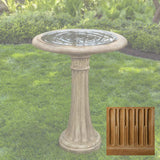 Campania Chestnut Hill Birdbath - B-050