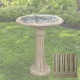 Campania Chestnut Hill Birdbath - B-050