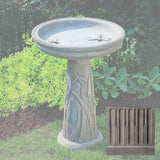 Campania Dragonfly Birdbath - B-056