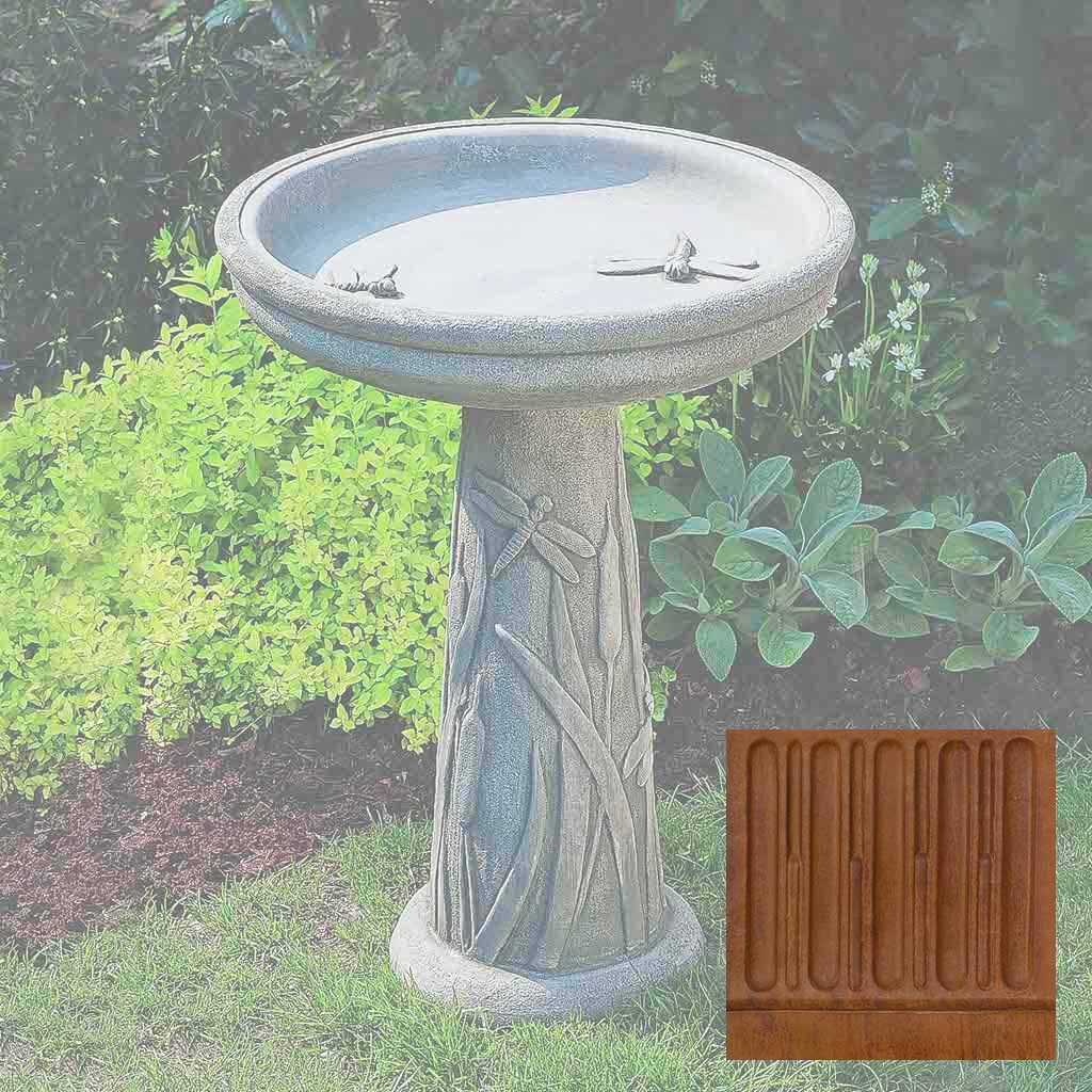Campania Dragonfly Birdbath - B-056