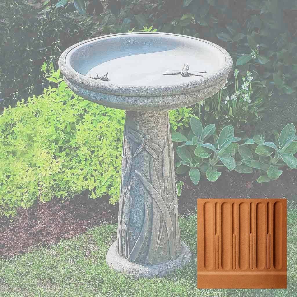 Campania Dragonfly Birdbath - B-056