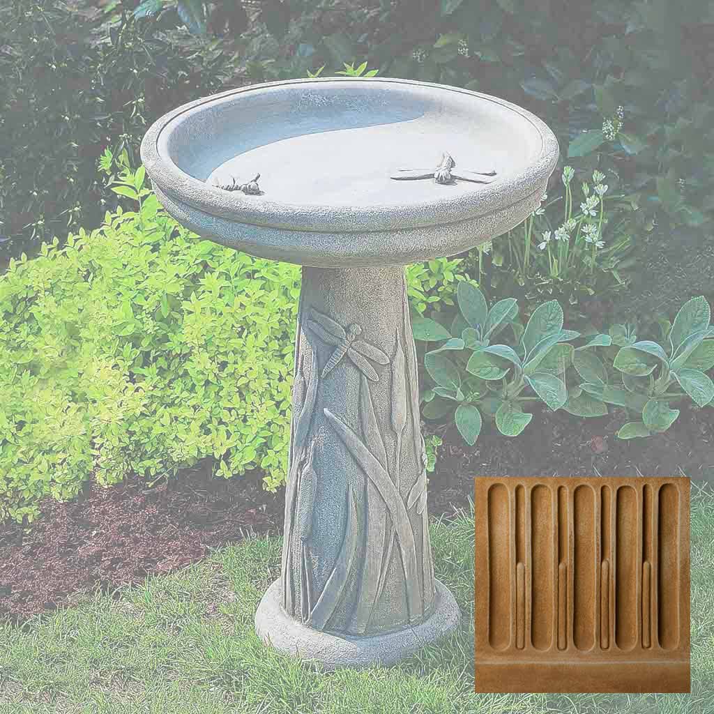 Campania Dragonfly Birdbath - B-056