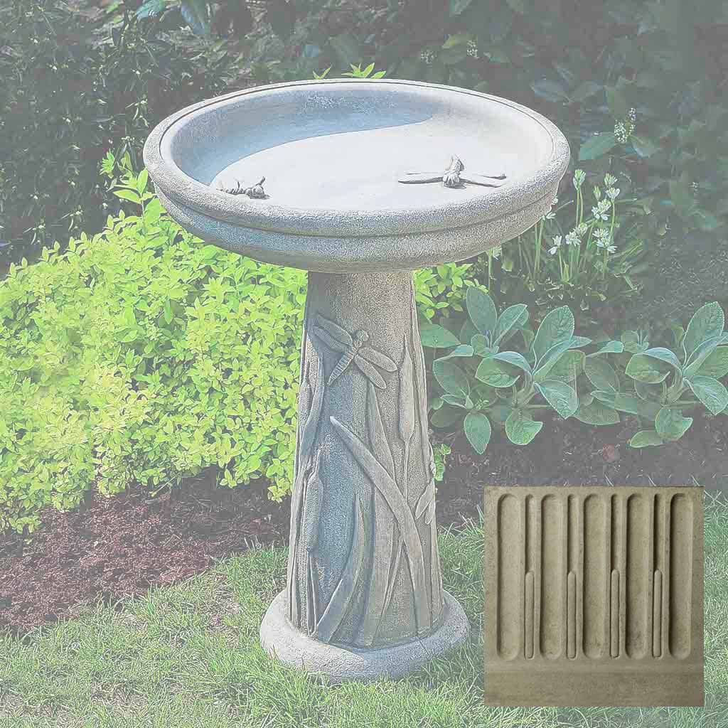 Campania Dragonfly Birdbath - B-056