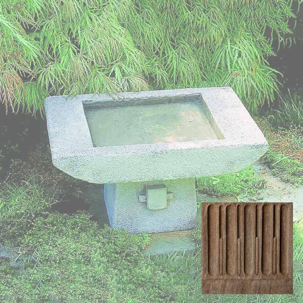 Campania Kyoto Birdbath - B-068