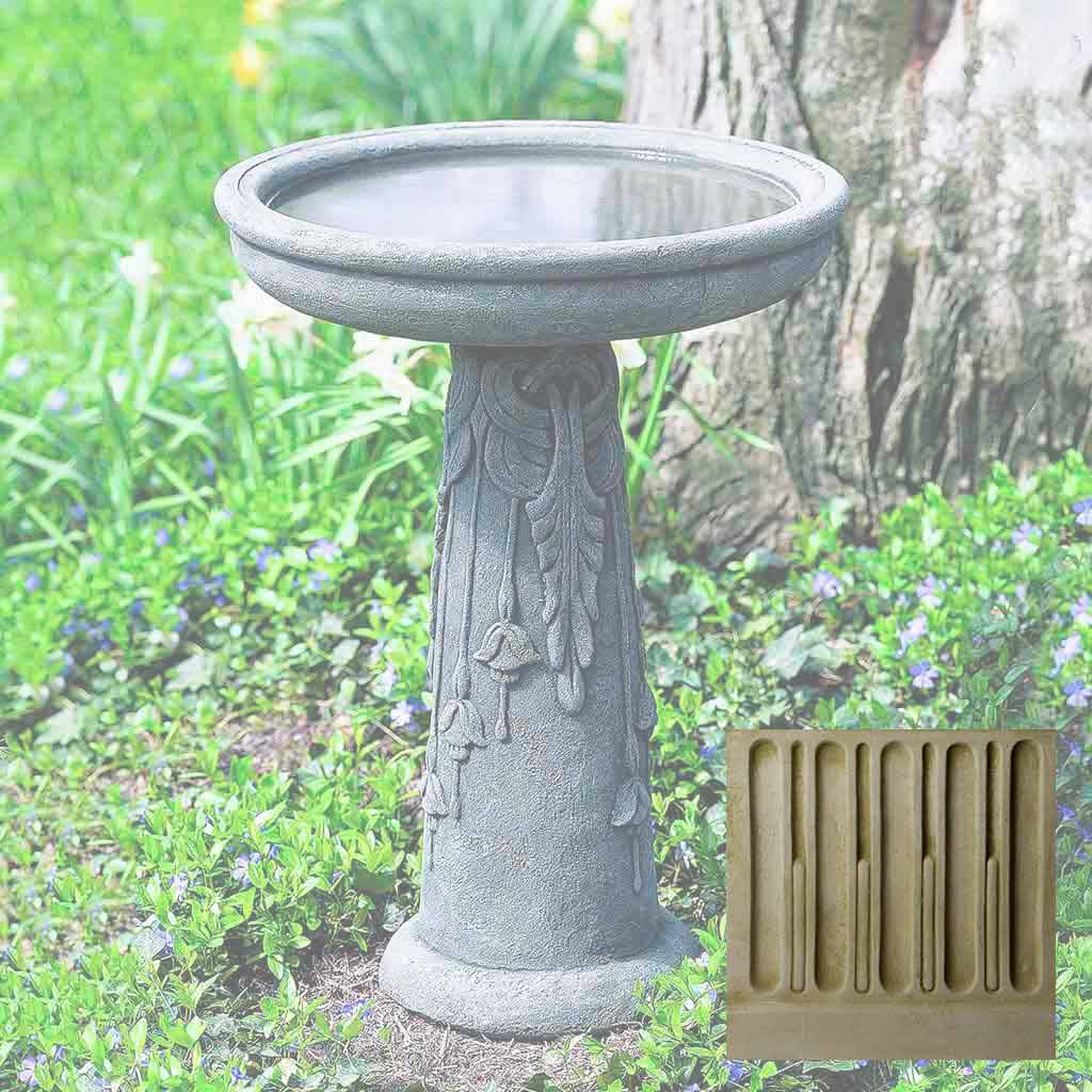 Campania Flores Birdbath - B-073