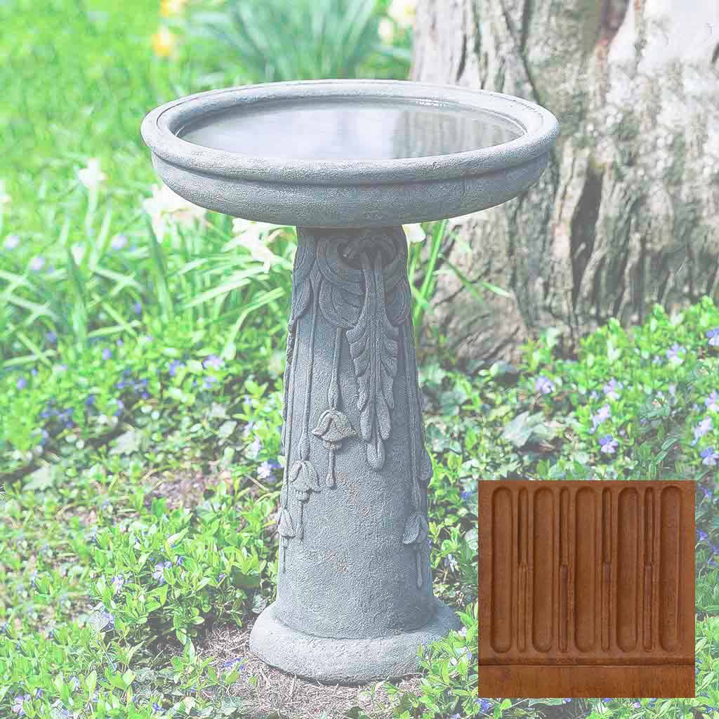 Campania Flores Birdbath - B-073