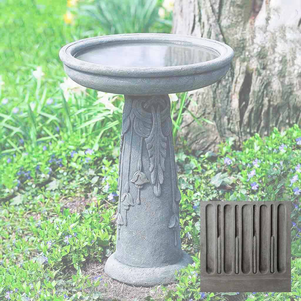 Campania Flores Birdbath - B-073