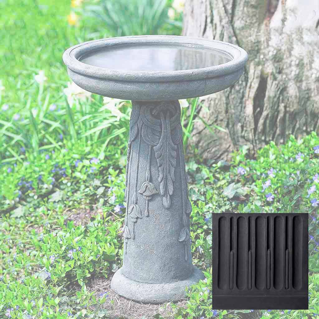 Campania Flores Birdbath - B-073