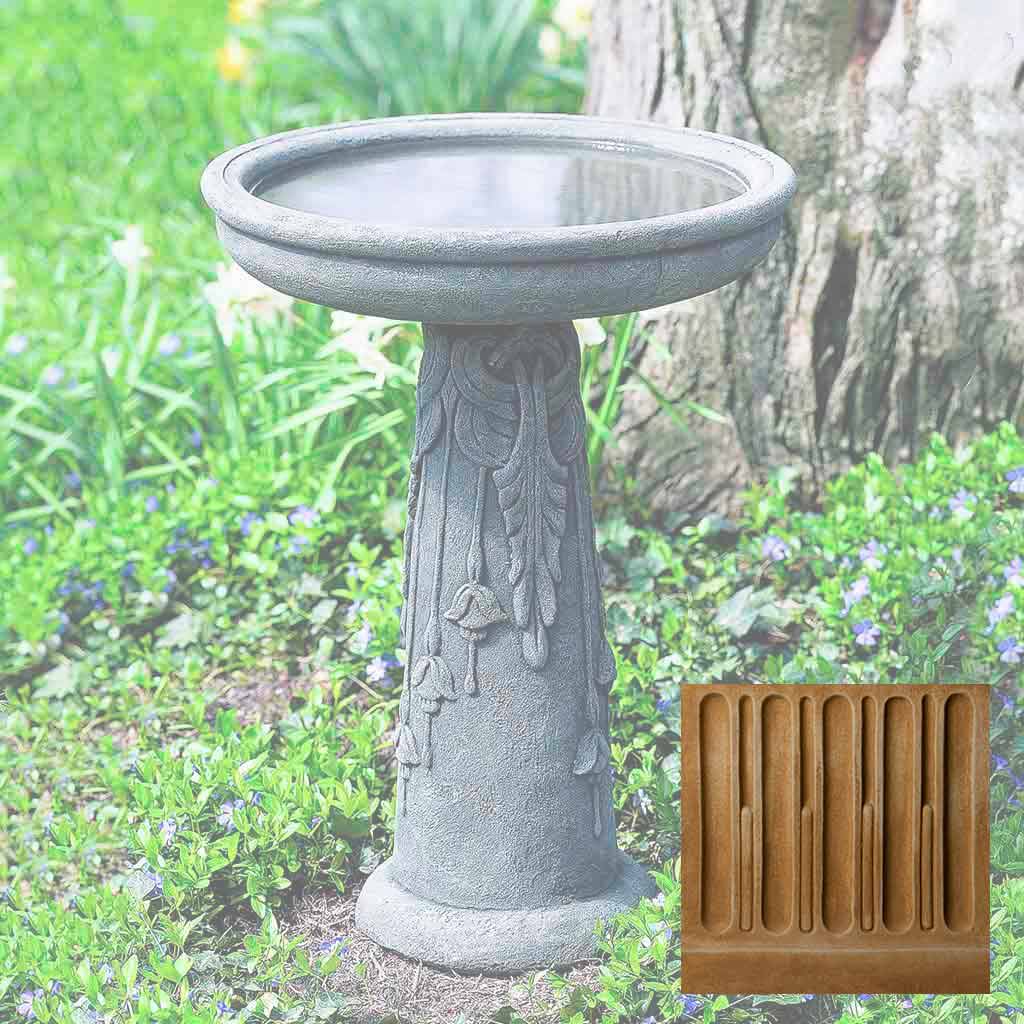 Campania Flores Birdbath - B-073