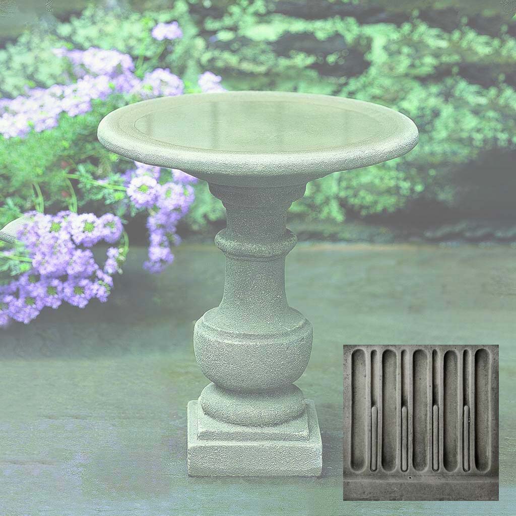 Campania Siena Birdbath - B-075