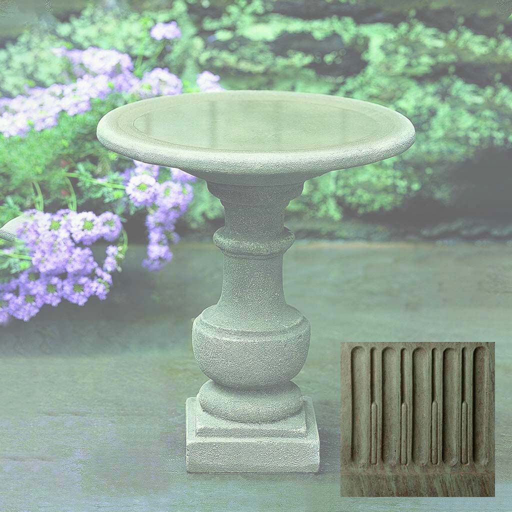 Campania Siena Birdbath - B-075