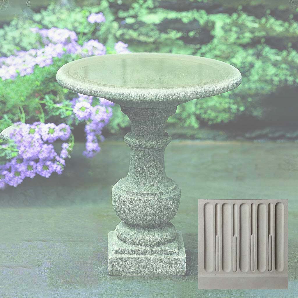 Campania Siena Birdbath - B-075