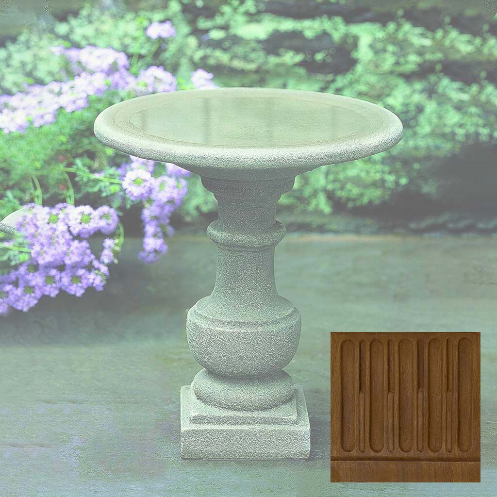 Campania Siena Birdbath - B-075