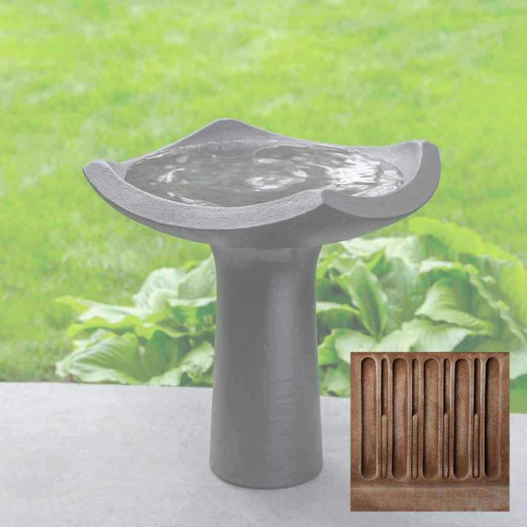 Campania Oslo Birdbath - B-107