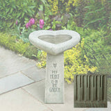 Campania My Heart is in the Garden Birdbath - B-115
