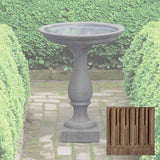 Campania Williamsburg Candlestand Birdbath - B-119