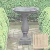 Campania Williamsburg Candlestand Birdbath - B-119