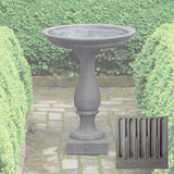 Campania Williamsburg Candlestand Birdbath - B-119