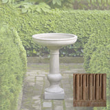 Campania Williamsburg Tea Table Birdbath - B-120