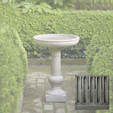 Campania Williamsburg Tea Table Birdbath - B-120